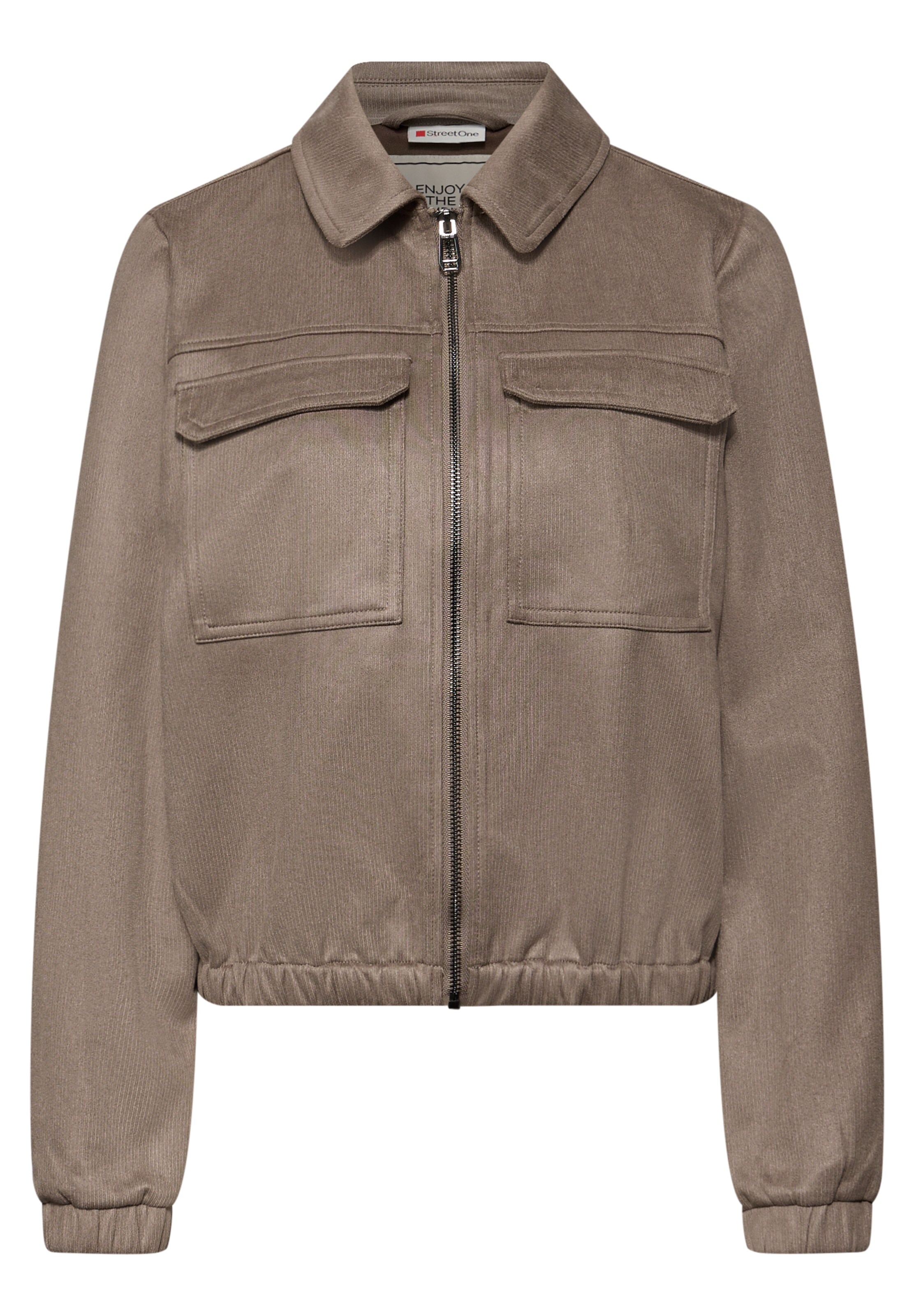 STREET ONE Between-Season Jacket in Brown: front