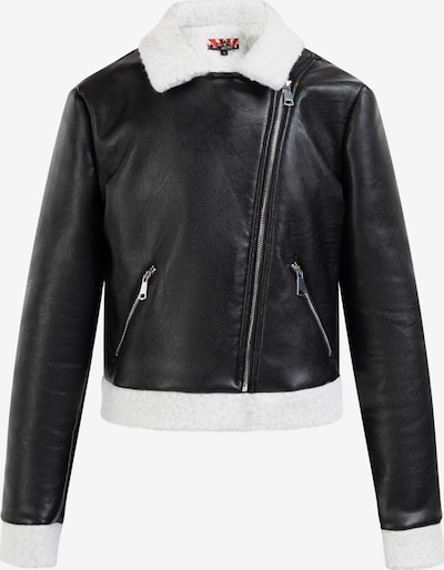 myMo ROCKS Jacke in schwarz / weiß, Produktansicht