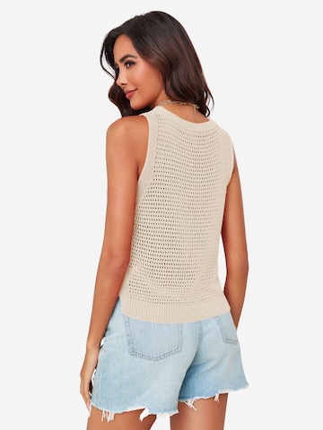 Imily Bela Вязаный топ в Бежевый
