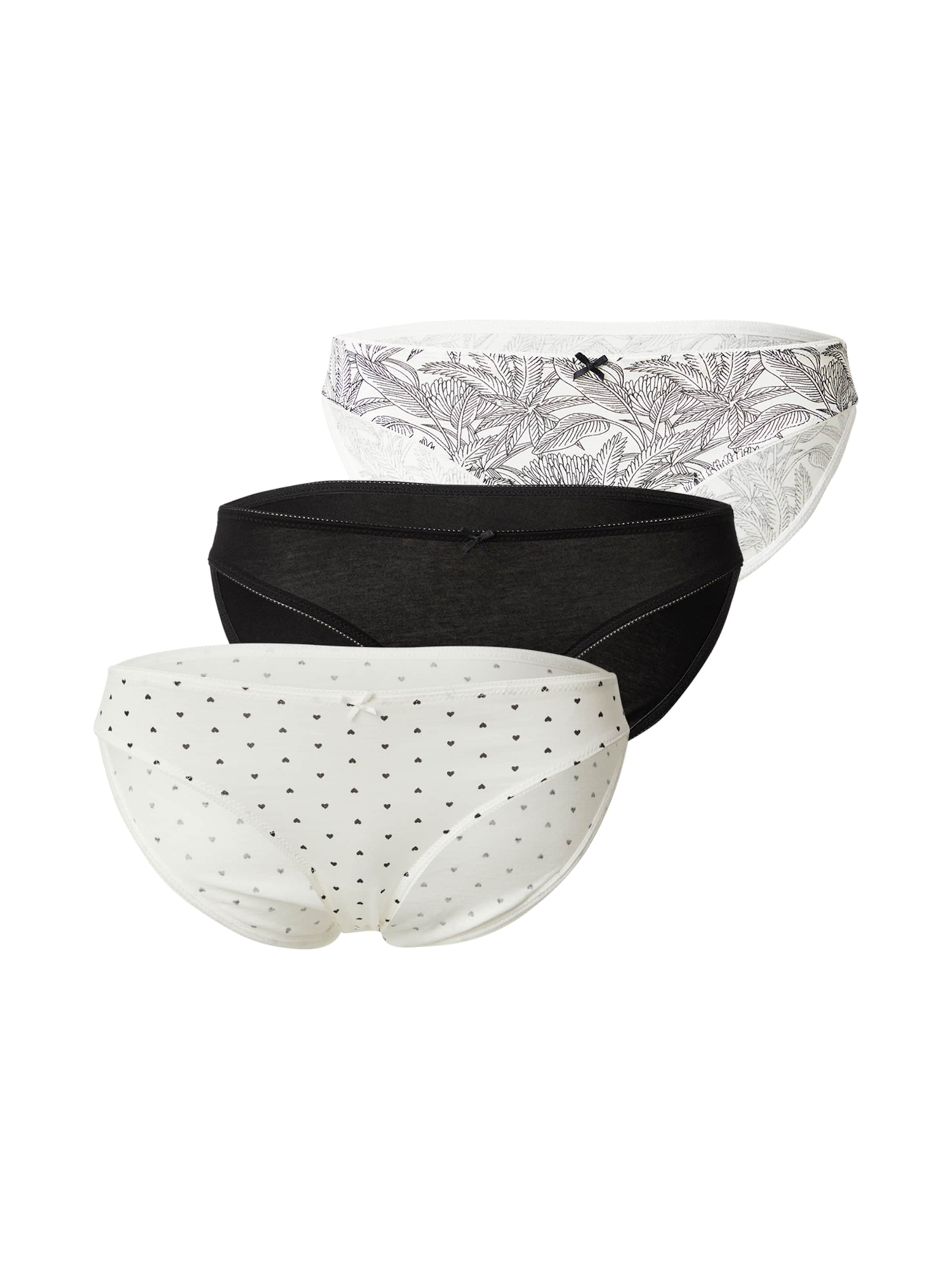 ETAM Kalhotky 'Jackie' – černá: přední strana