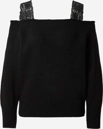 juoda ABOUT YOU Megztinis 'Silke': priekis