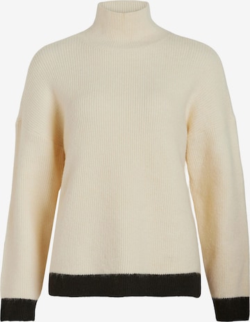 VILA Sweater 'Senna' in Beige: front