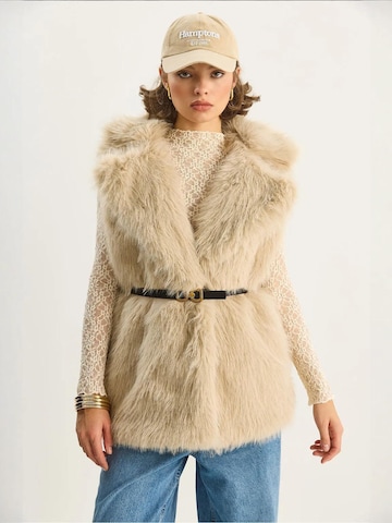 Bianco Lucci - Colete em bege