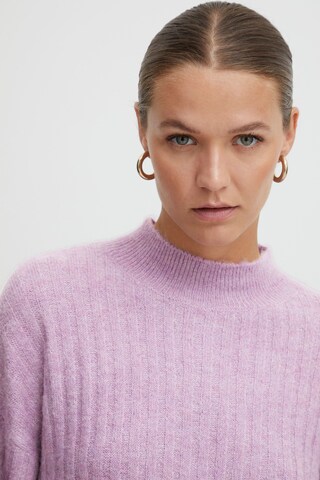 Pull-over 'Kamara' ICHI en violet
