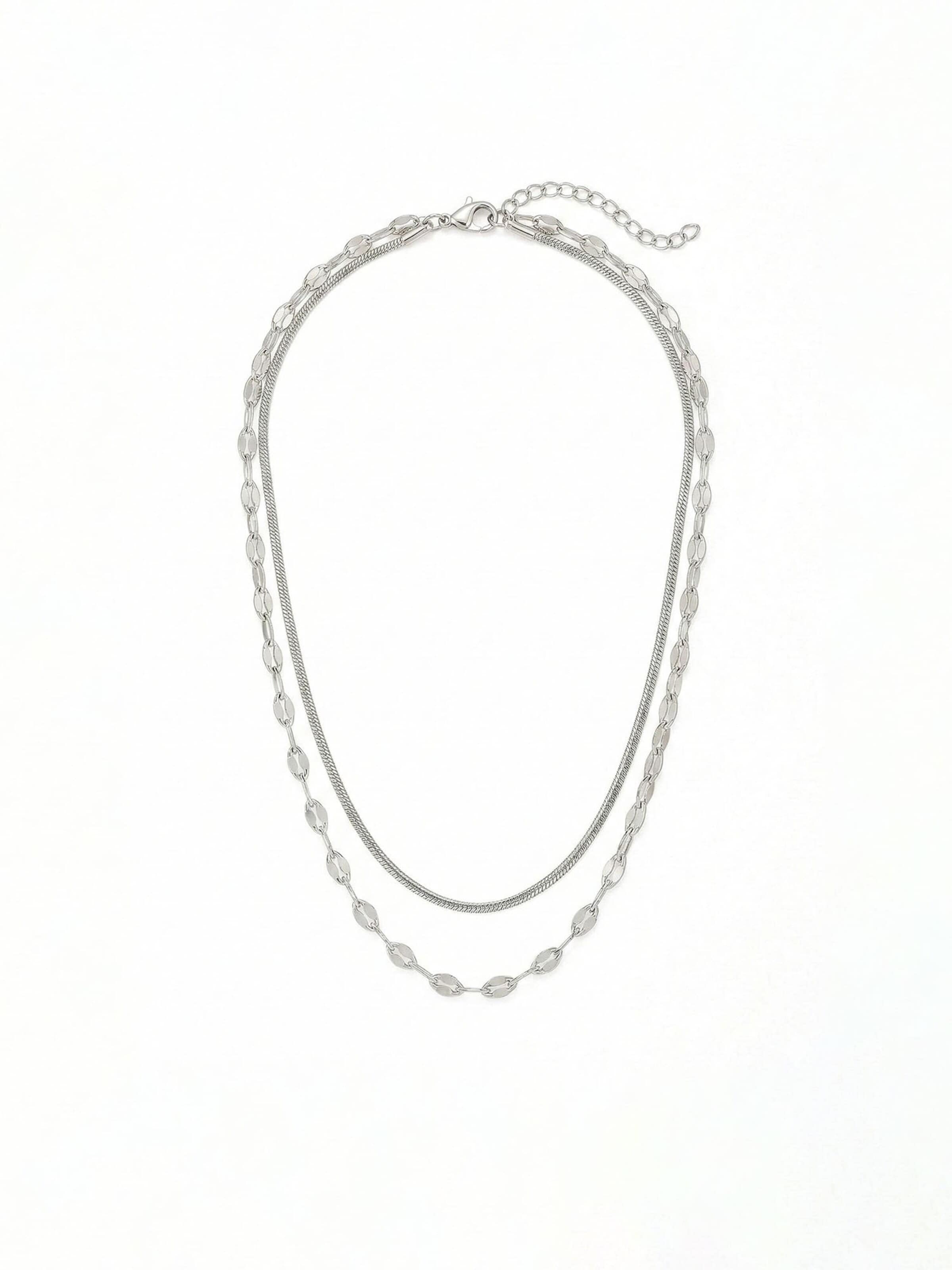 Nemomatheo Necklace 'Pure Essence' in Silver: front