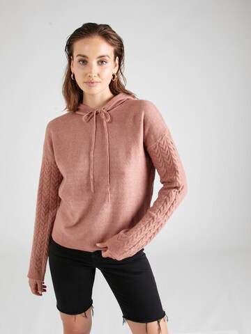 ABOUT YOU Sweater 'Jorina' in Pink: front