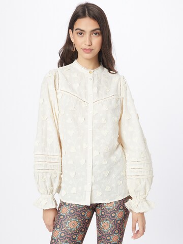 Fabienne Chapot Blouse 'Joan' in Wit: voorkant