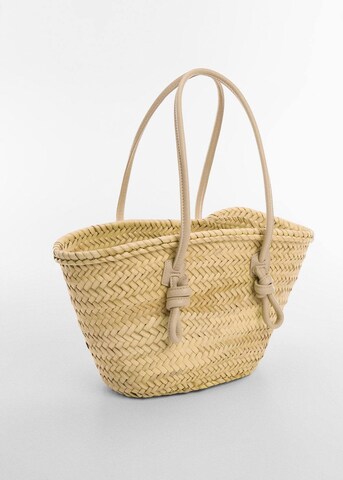 MANGO Shopper 'Sabina' in Beige