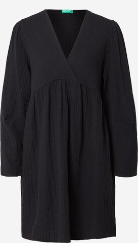 Robe UNITED COLORS OF BENETTON en noir : devant