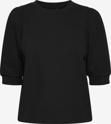 ICHI Sweatshirt 'IHYARLET' in Black: front