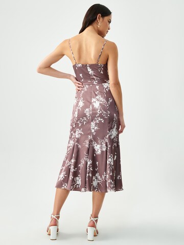 Robe 'LILI' Sável en marron : derrière