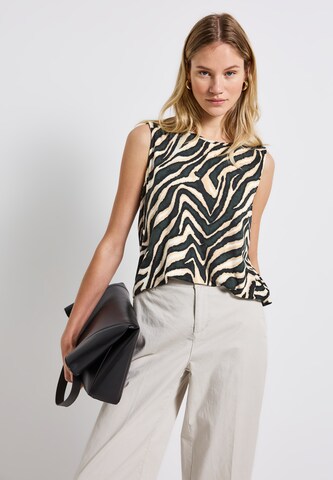 STREET ONE Top in Schwarz: Vorderseite