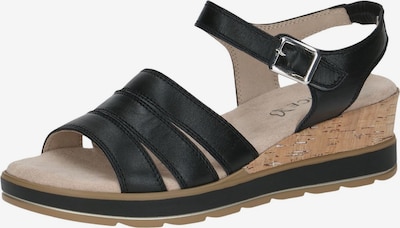 CAPRICE Sandale in schwarz, Produktansicht