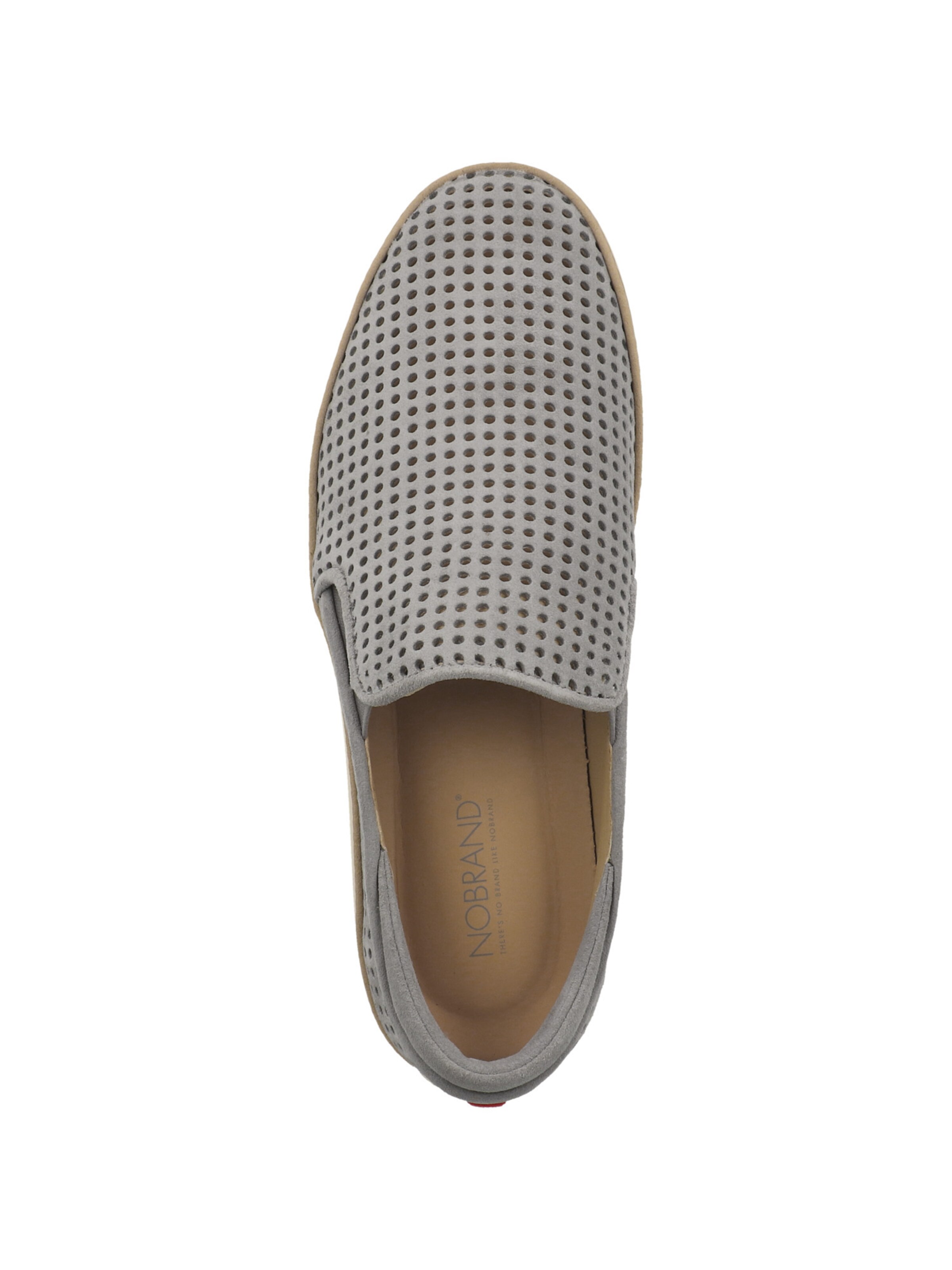 NOBRAND Slipper 'Barcelo 1' in Grau