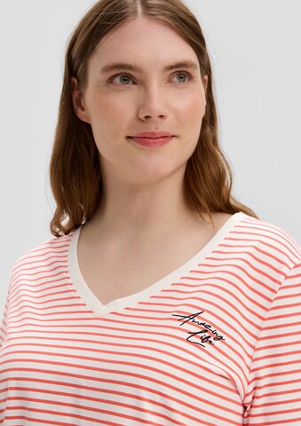 T-shirt s.Oliver Red Label Plus en orange