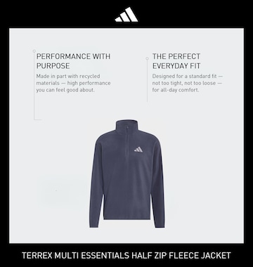 ADIDAS TERREX Sportovní svetr 'Multi Essentials' – modrá