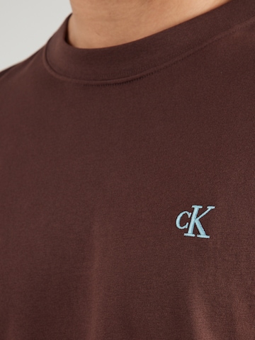 Calvin Klein Jeans Tričko - Hnedá