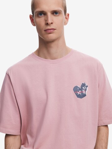 T-Shirt Desigual en rose