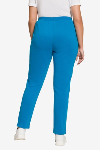 Ulla Popken Regular Hose in Blau