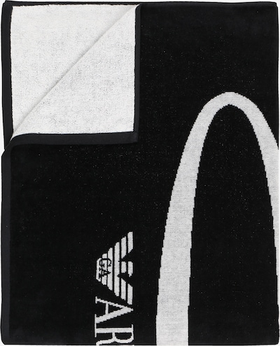 Emporio Armani Strandtuch in schwarz / weiß, Produktansicht