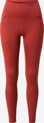 Marika Skinny Spodnie sportowe 'WANDERER' w kolorze czerwony: przód
