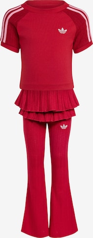 ADIDAS ORIGINALS Set in Rot: Vorderseite