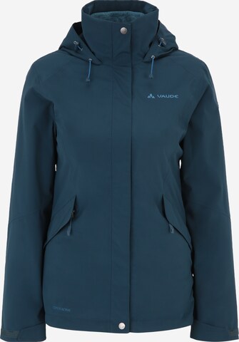 VAUDE Outdoor Jacket 'Rosemoor' in Blue: front