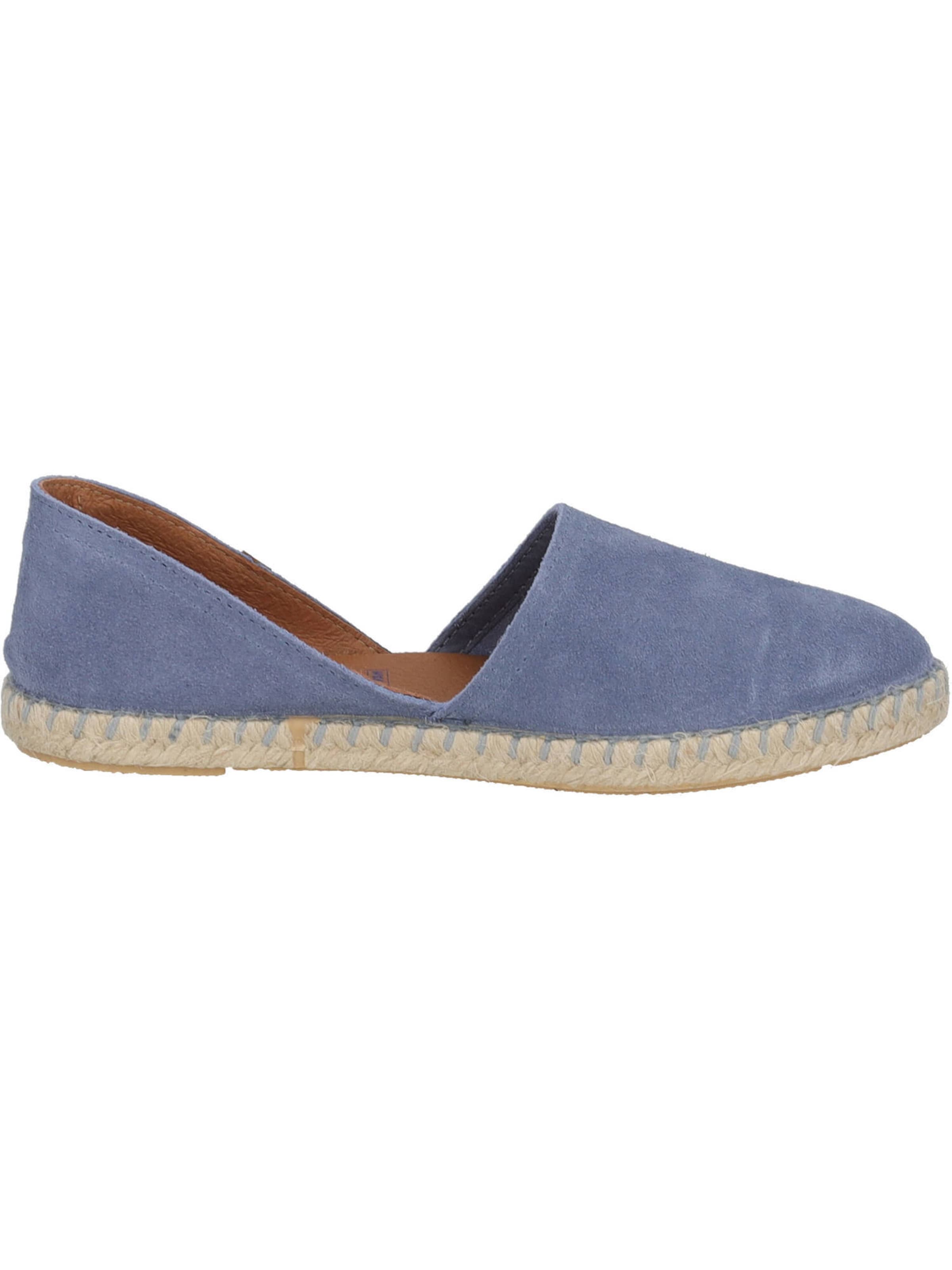 VERBENAS Espadrilles 'Carmen Serraje' in Blauw