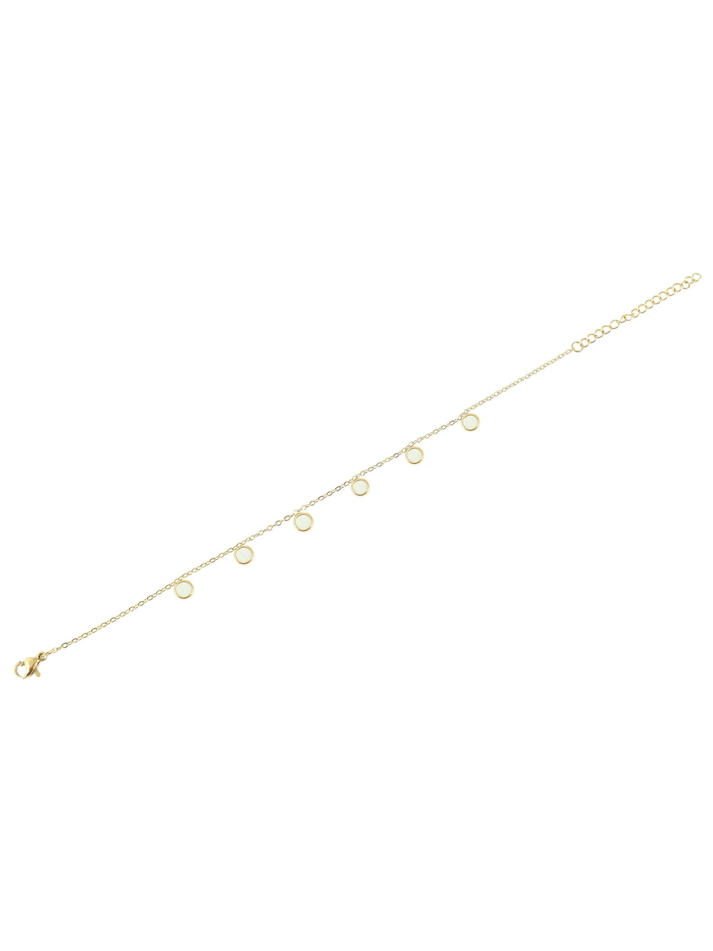 Akzent Fußschmuck 'Dar, langlebig'‌ in Gold