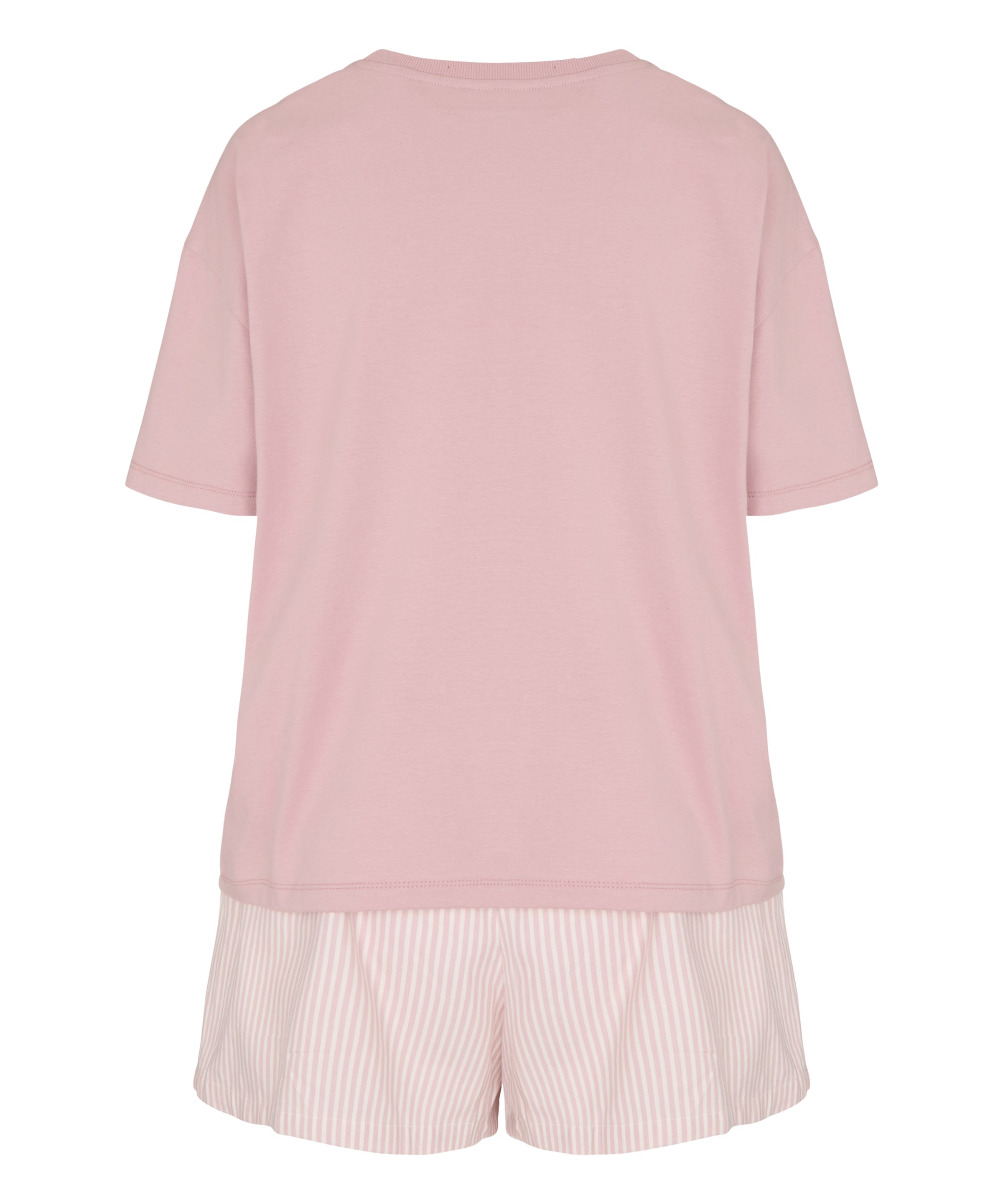 Hunkemöller Korte pyjama in Roze