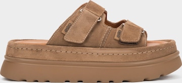 Estro Sandaler '046-14-1' i brun: forside