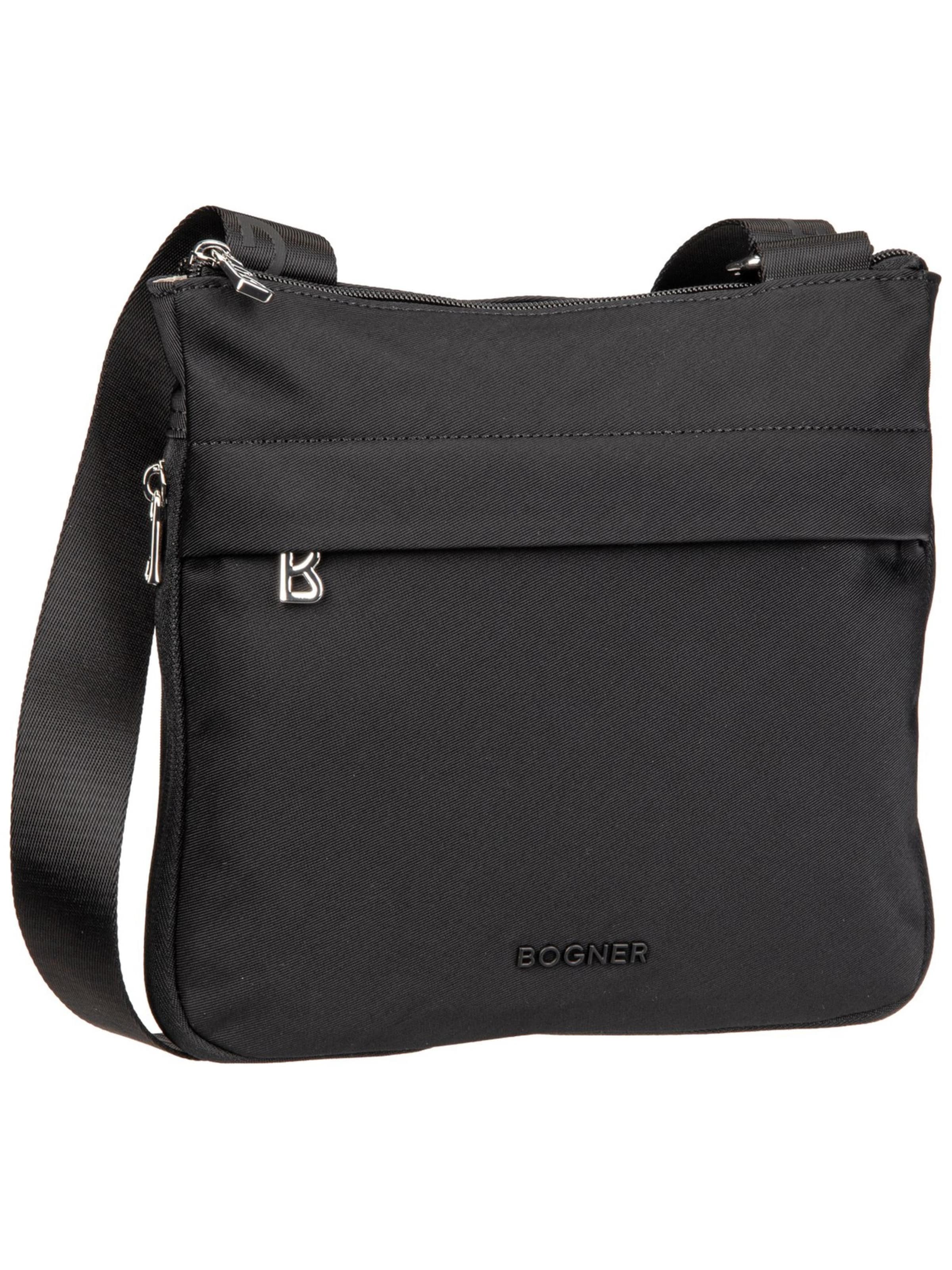 BOGNER Handtasche ' Maxon Serena MVZ ' in Schwarz: Vorderseite