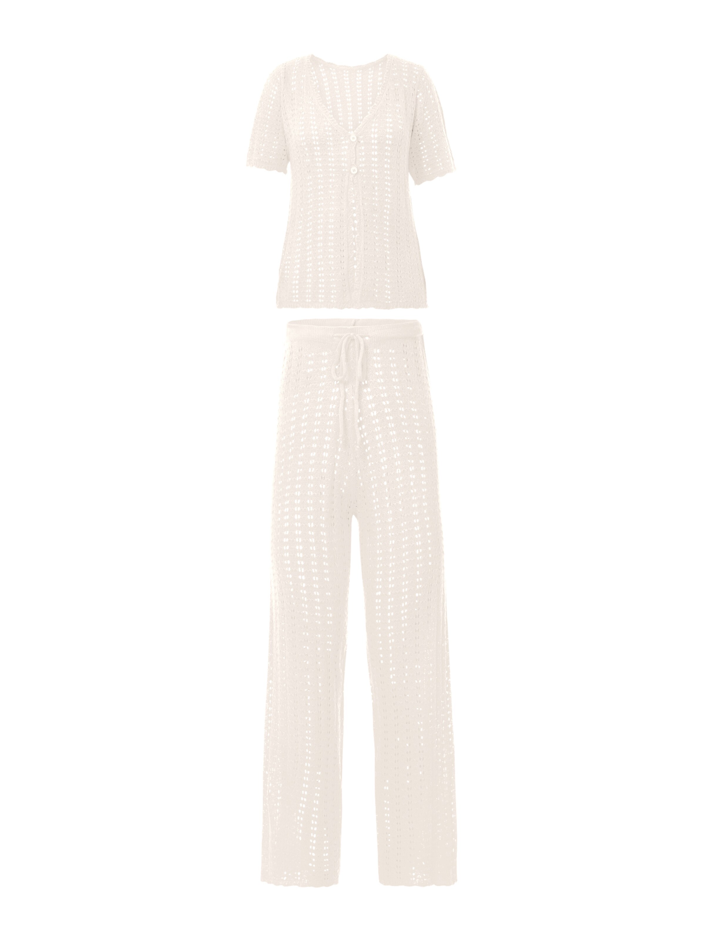 Imily Bela Φόρμα για το σπίτι σε μπεζ: μπροστά