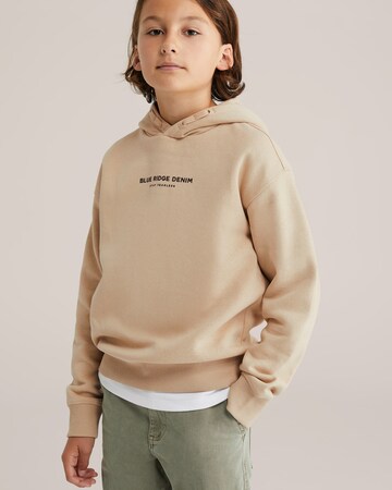 WE Fashion Sweatshirt in Beige: front