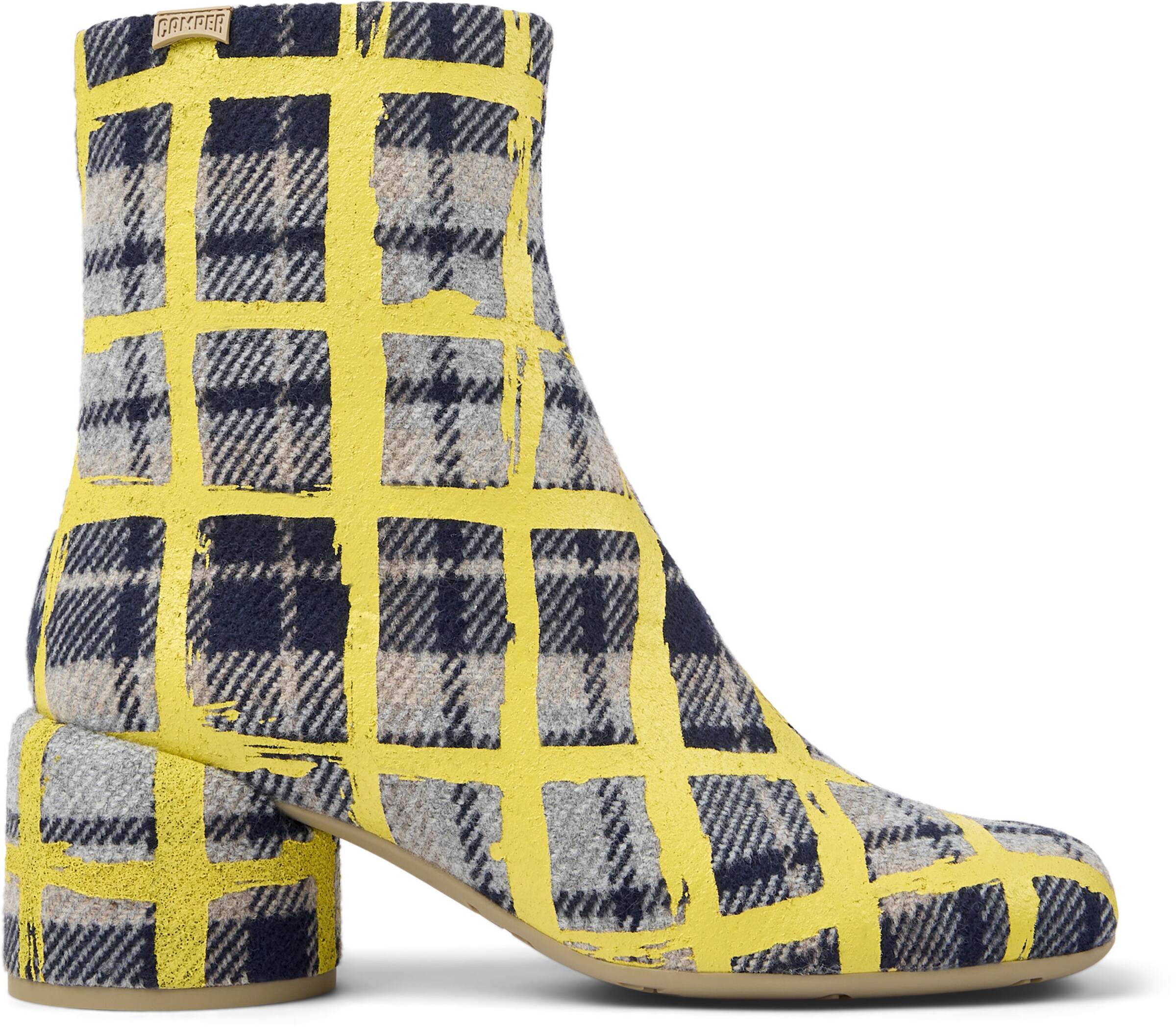 CAMPER Enkellaarsjes 'Niki' in Grijs