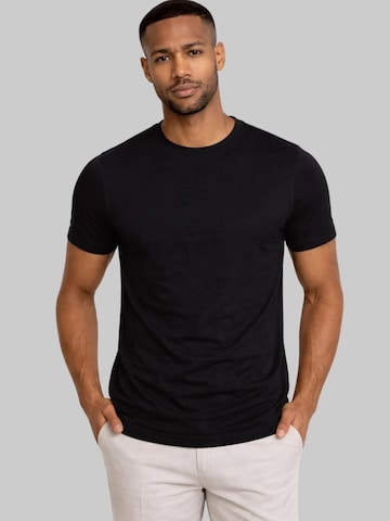 Madnezz House - Camiseta en negro: frente