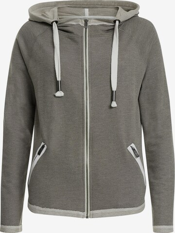 Daily’s Zip-Up Hoodie in Grey: front