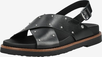 Sandalo con cinturino di PIKOLINOS in nero: frontale