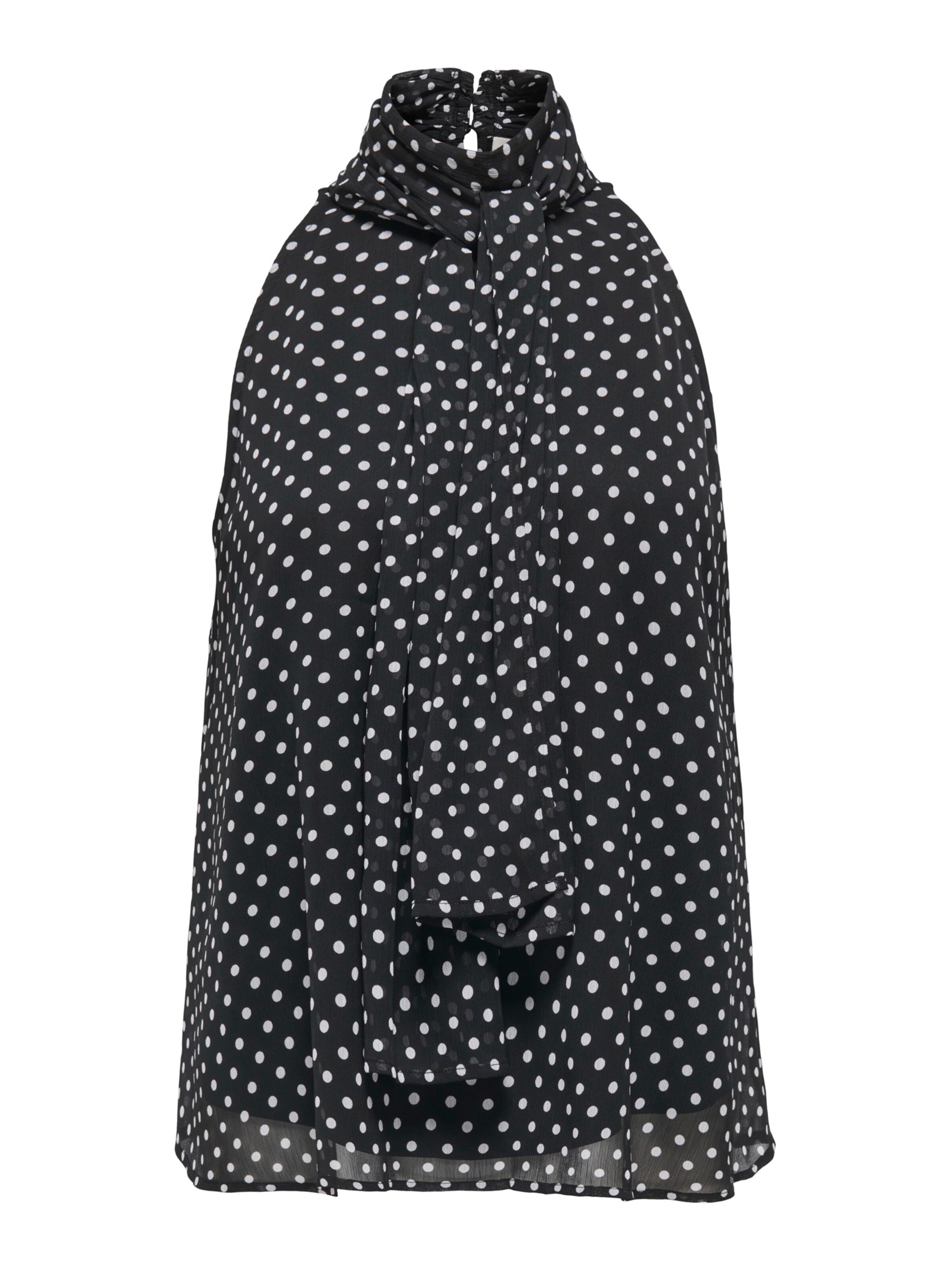JDY - Blusa 'JDYPOLKA' en negro: frente