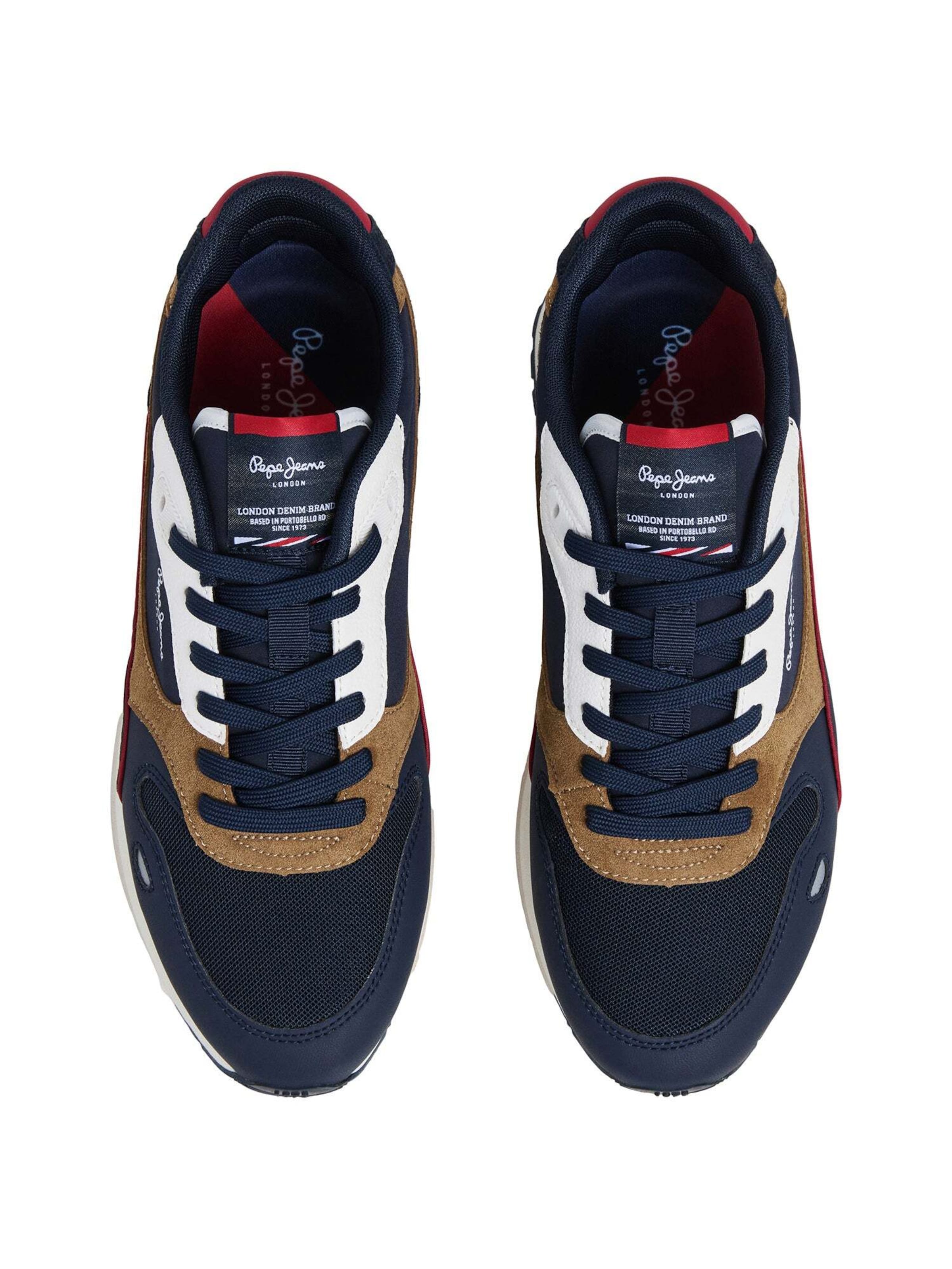Pepe Jeans Sneakers laag ' BEXLEY ESSENCE' in Blauw