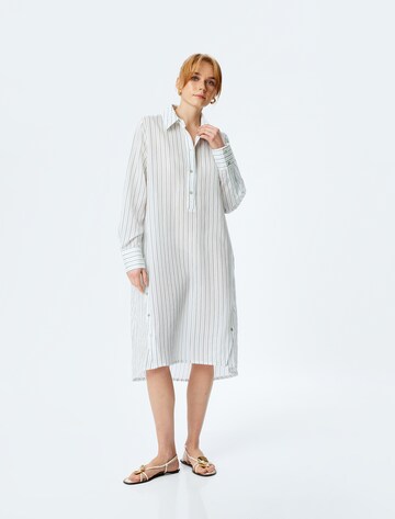 Koton Shirt Dress in Blue