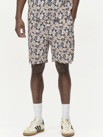 GABBA Regular Broek 'Porter' in Blauw: voorkant
