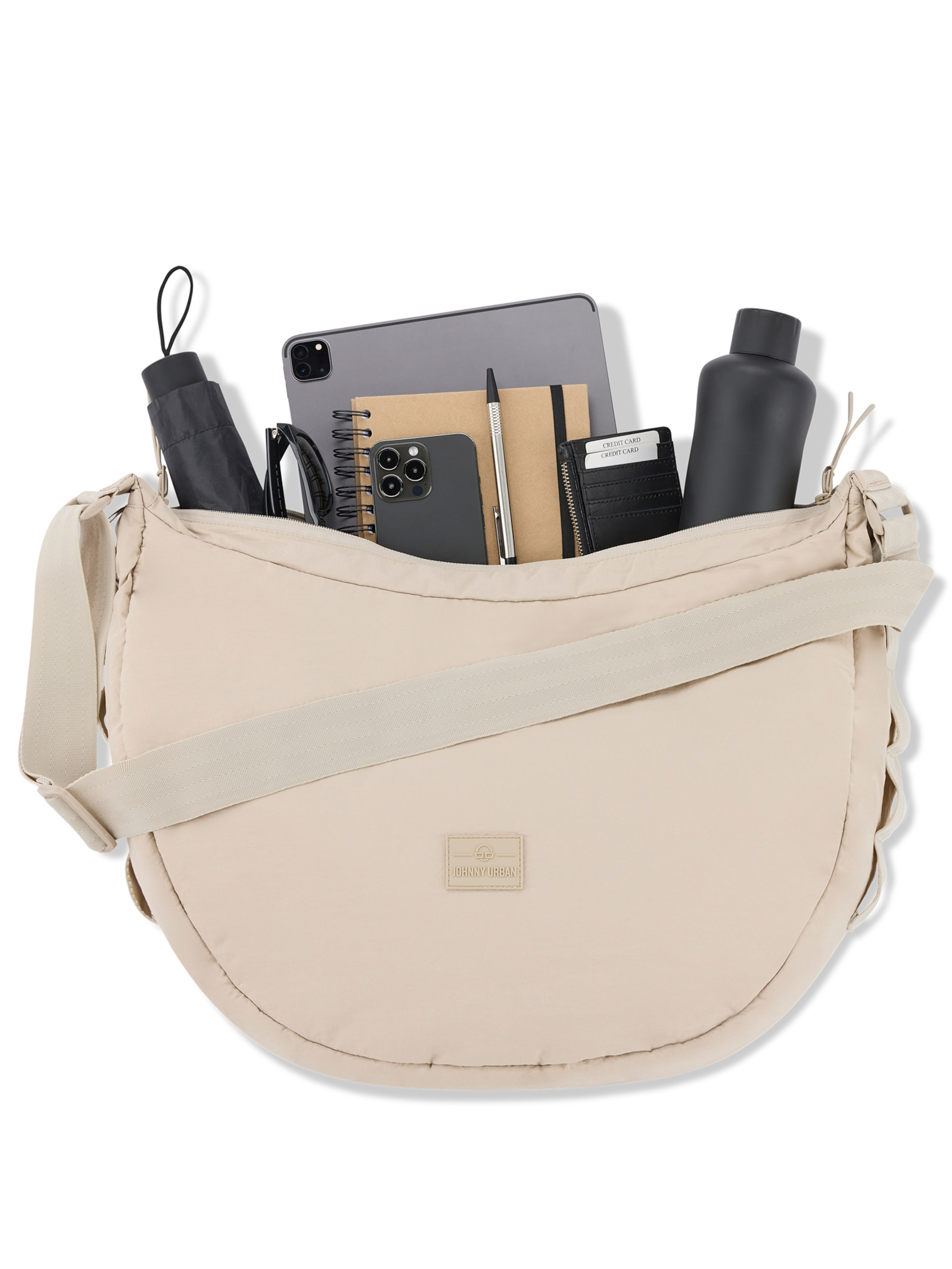 Johnny Urban Crossbody bag 'Kaia XL' in Beige