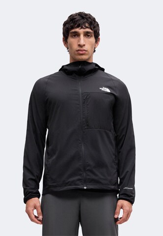 THE NORTH FACE Tréningová bunda - Čierna: predná strana