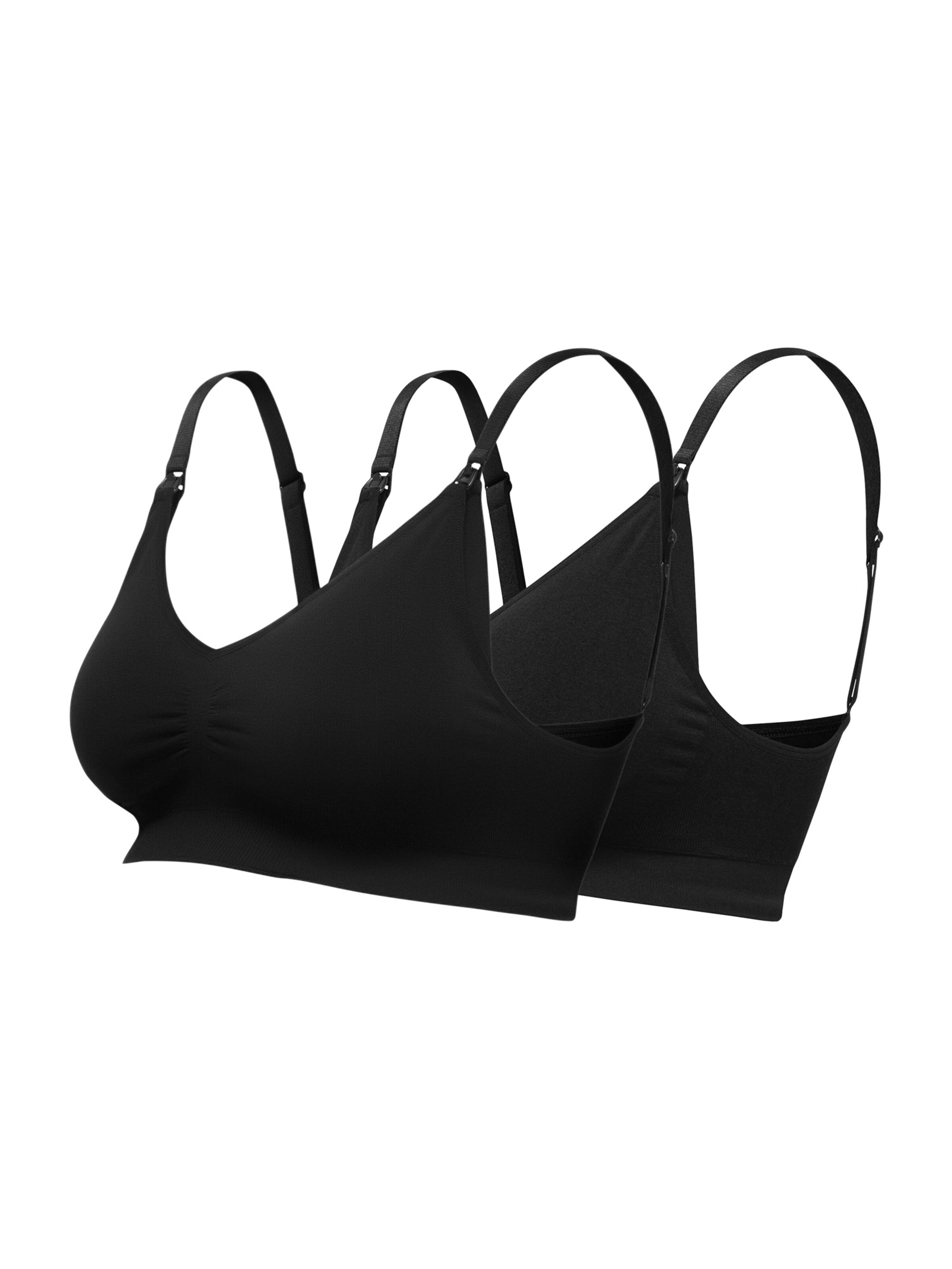 Only Maternity Bustier Still-BH 'OLMROSIE' in Schwarz