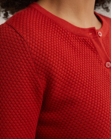 WE Fashion Knit Cardigan in Red