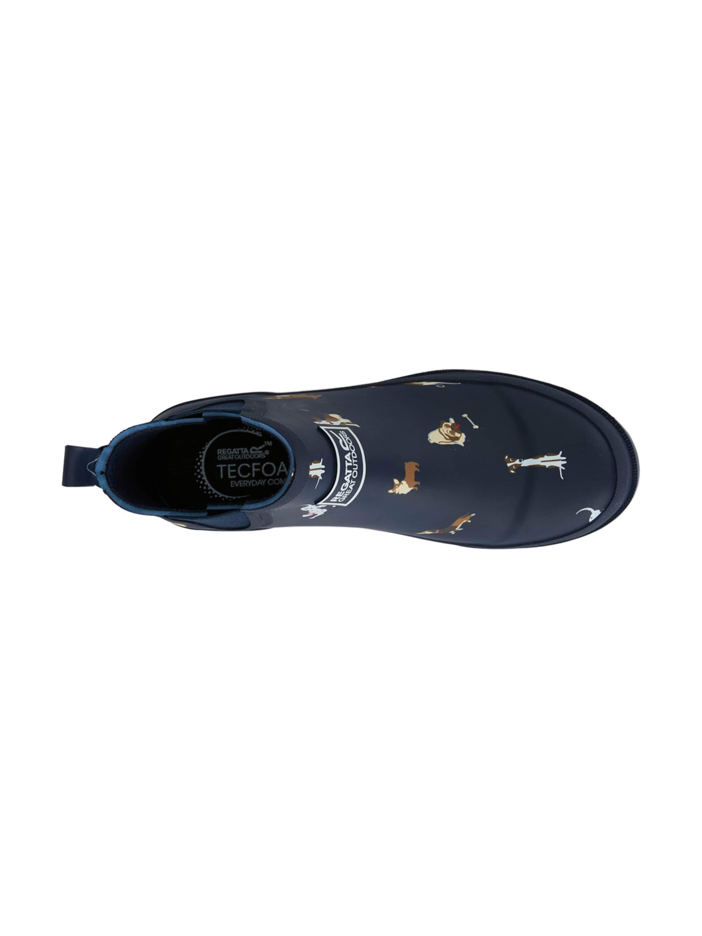 REGATTA Rubber boot 'Freizeitschuhe Harper Boot in marineblau' in Blue