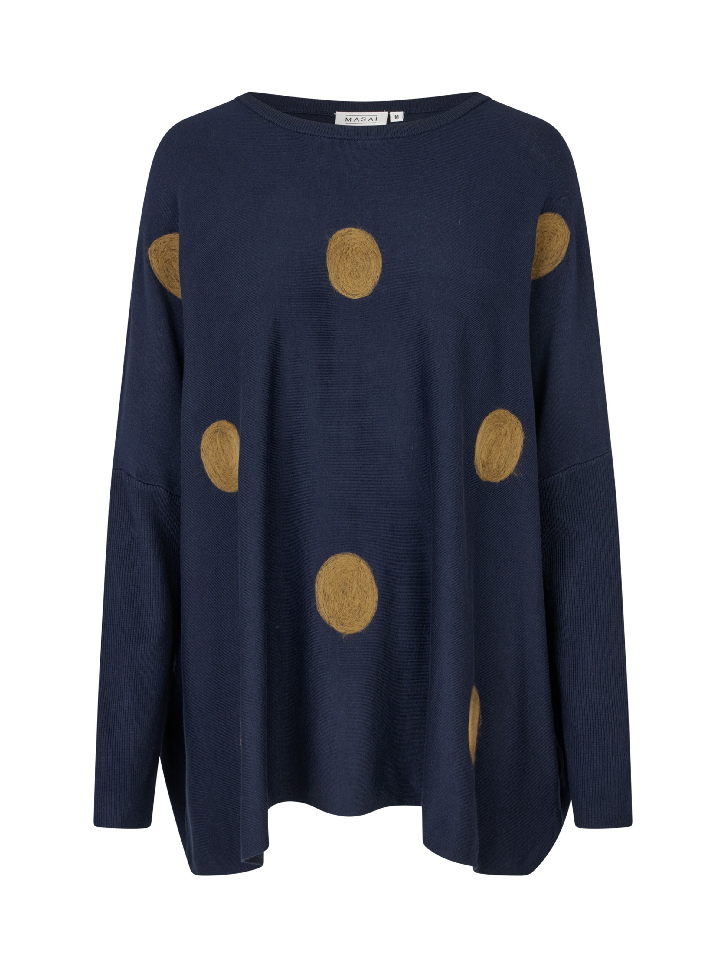 Masai Pullover 'Fanasi' in Blau: Vorderseite