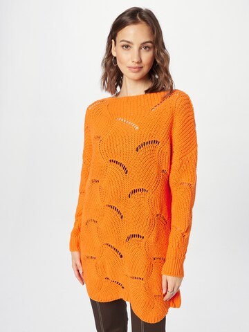 Trendyol Пуловер в оранжево: отпред