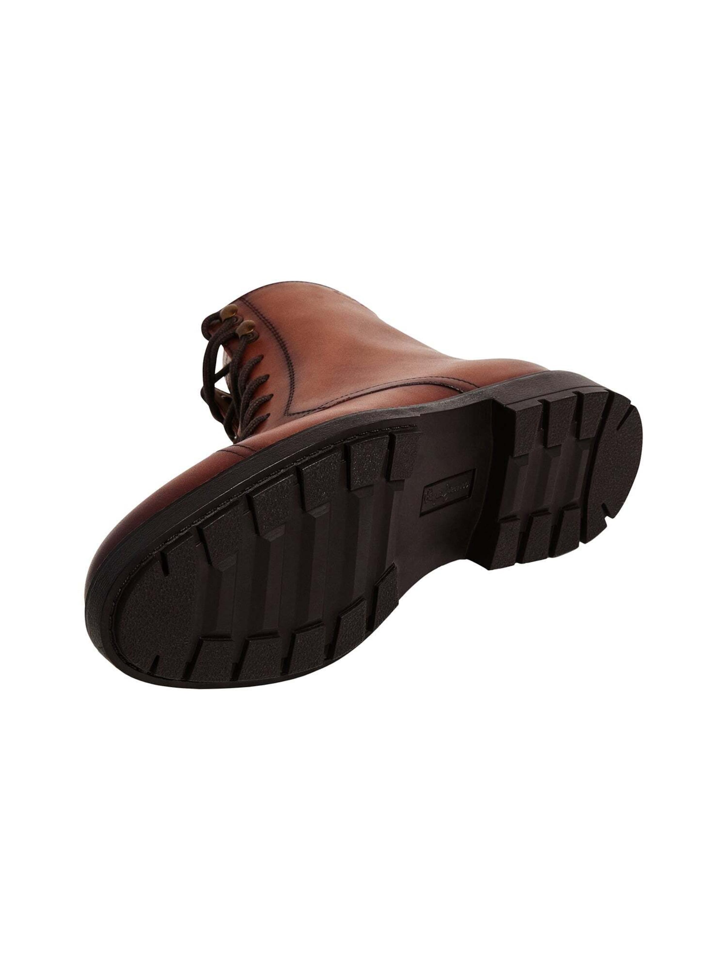 Pepe Jeans - Botas con cordones 'Hunters Land' en marrón